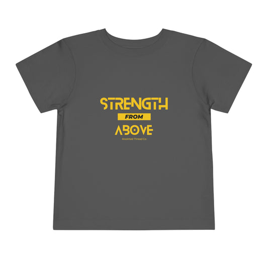 Strength from Above - Toddler Short Sleeve Tee