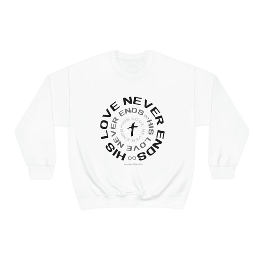 His Love Never Ends - Crew Neck