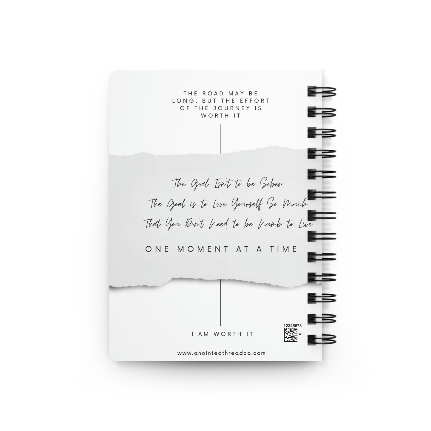 2 Timothy 1:7 - Recovery - Spiral Bound Journal