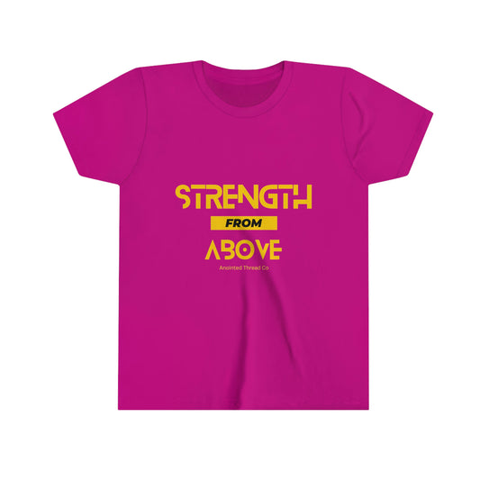 Strength from Above - Youth Short Sleeve Tee