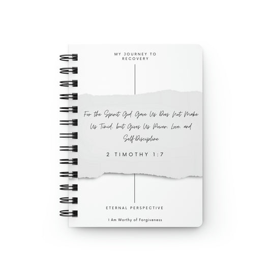 2 Timothy 1:7 - Recovery - Spiral Bound Journal